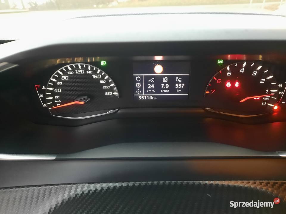 Peugeot 208 12100 Style 35tkm Navi Klima PDC aluminiowe felgi Jaśkowice