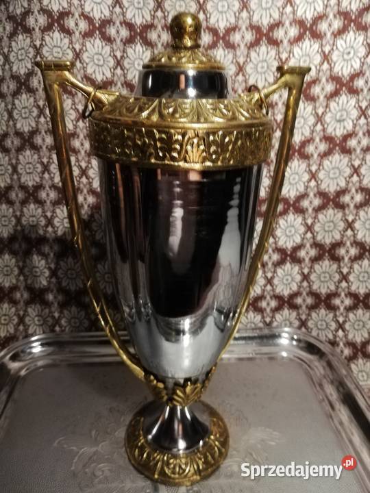 Puchar z okuciem mosiężnym PRL Lublin