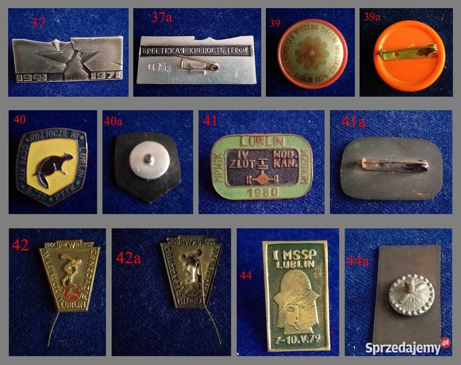 Przypinki różne Lublin