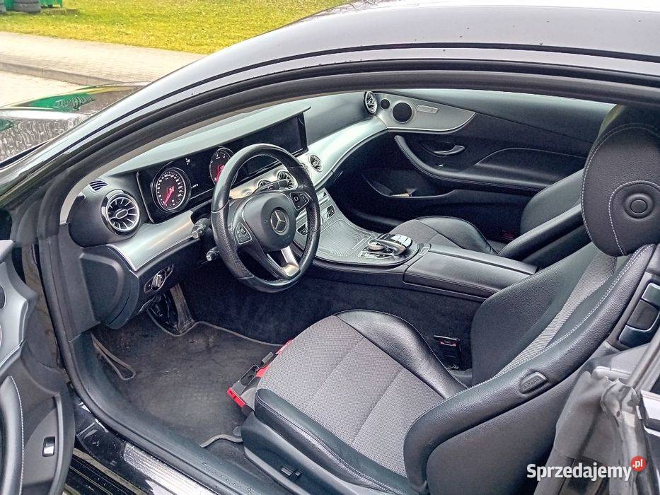 Mercedes E klasa 220D Coupe Motoryzacja łódzkie Zgierz sprzedam