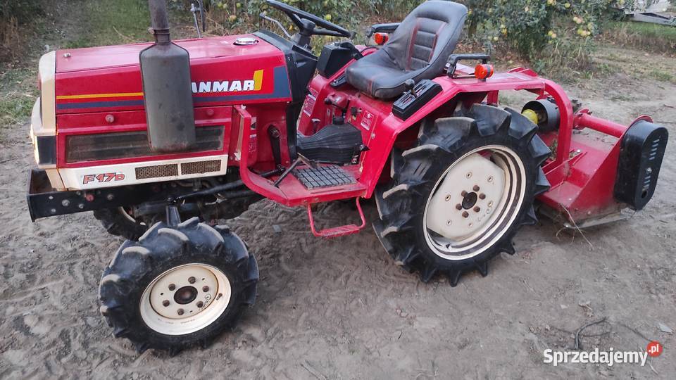 Traktor japoński 4x4 yanmar F17 Kubota iseki Dwikozy