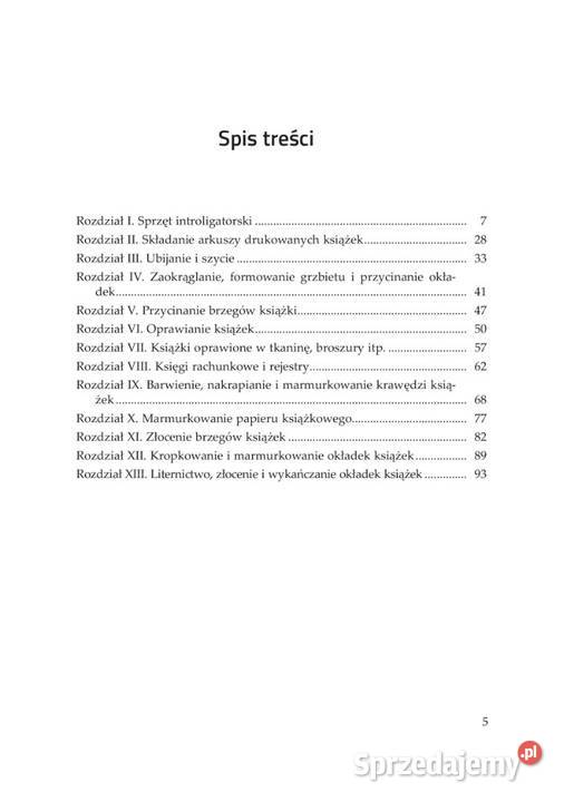 Introligatorstwo tradycyjne technika, nauki techniczne Książki naukowe i popularnonaukowe Osięciny