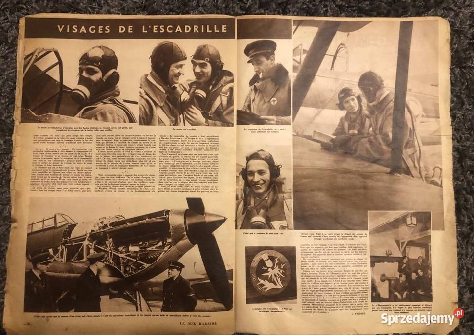 Czasopismo Le soir illustre 1940 Opole
