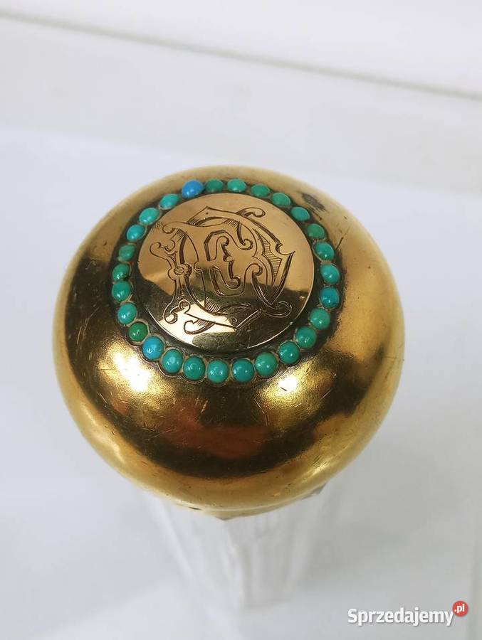 Flakon kosmetyczny Flakon Srebro Anglia 1867 Nowa Sól