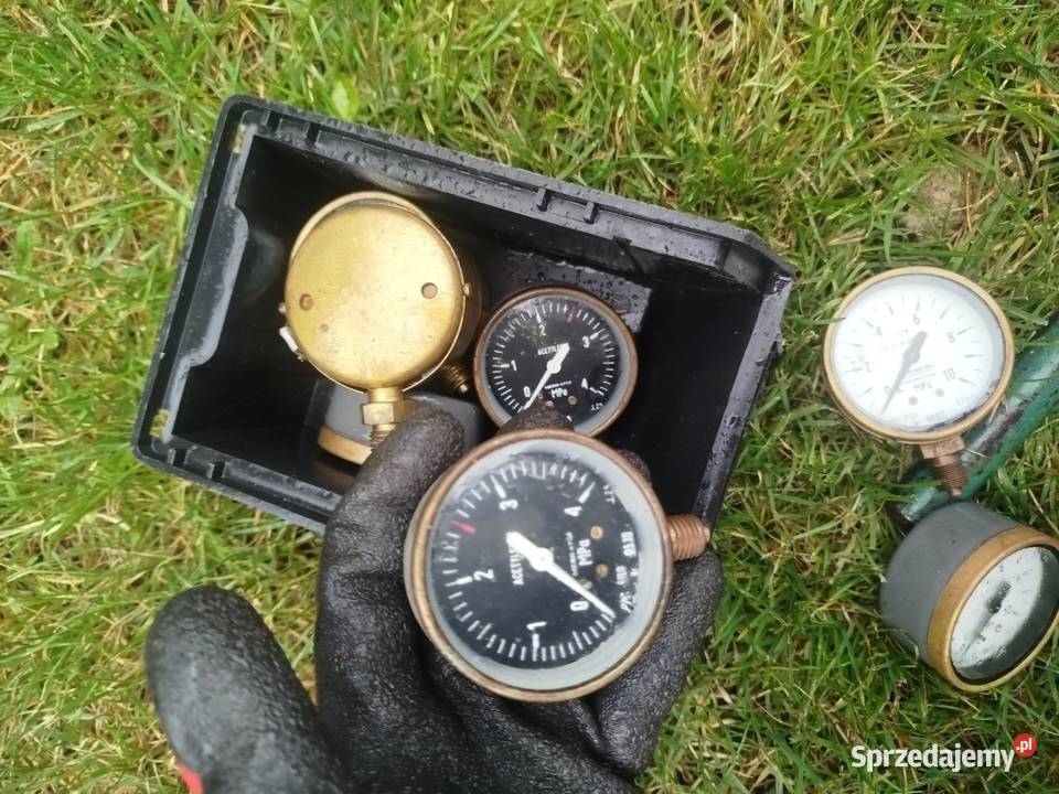 Manometry ciśnienia acetylenu spawanie butle Bolszewo