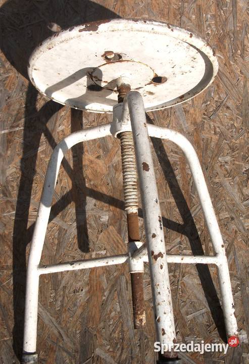 taboret metalowy stary loft modern 2 Ciasna sprzedam