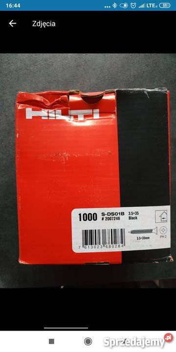 Wkręty hilti do płyt Materiały budowlane Bolesławiec