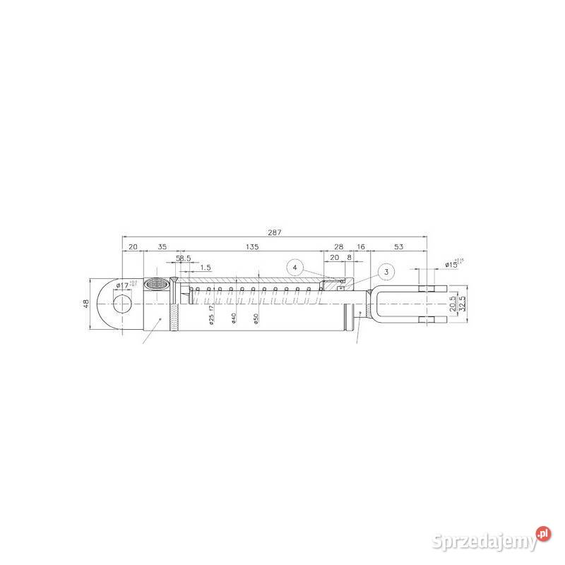 Siłownik hamulcowy jednostronnego działania Kamionna sprzedam