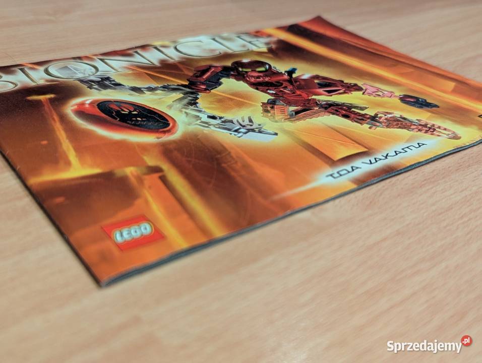Instrukcja Bionicle Toa Vakama LEGO 8601 Gdynia