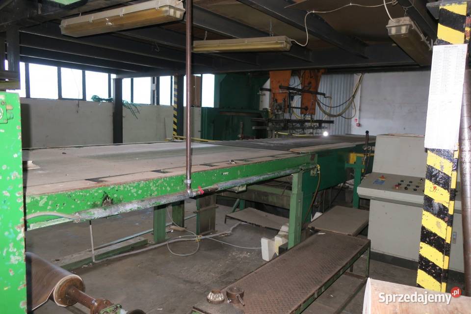 Linia do oklejania płyt BURKLE Bartoszyce