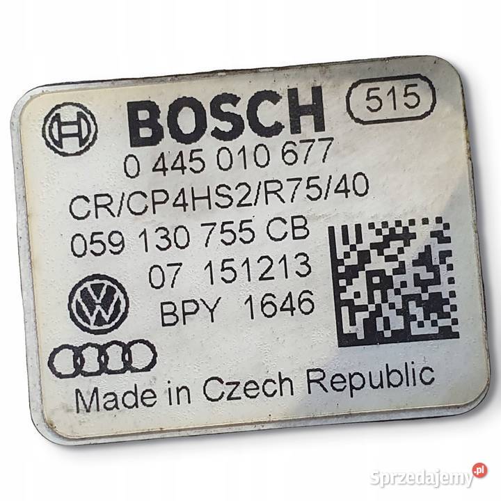 POMPA WTRYSKOWA Audi A6 C7 30 TDI V6 paliwa Pompy wtryskowe Chełm