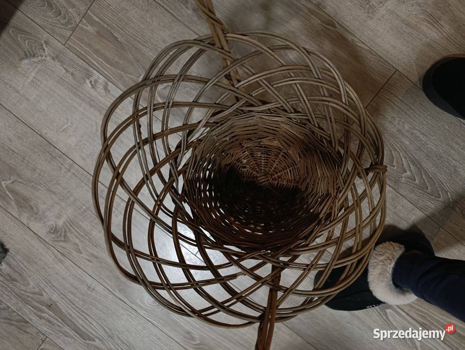 kosz duży na kwiaty i nie Sztuczne kwiaty i owoce