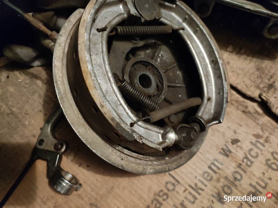 Tarcza kotwiczna przedniego koła płaski bęben