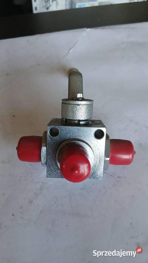 Zawór kulowy hydrauliczny 3 drożny M22X15 Radomsko