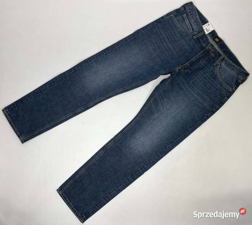 Spodnie męskie jeansy Lee Daren Zip Fly Voyage wielkopolskie