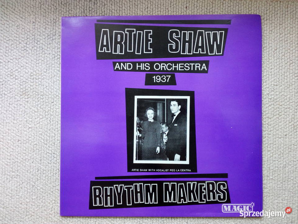 ARTIE SHAW AND HIS ORCHESTRA RHYTHM MAKERS 1937 1 płyta Puławy sprzedam