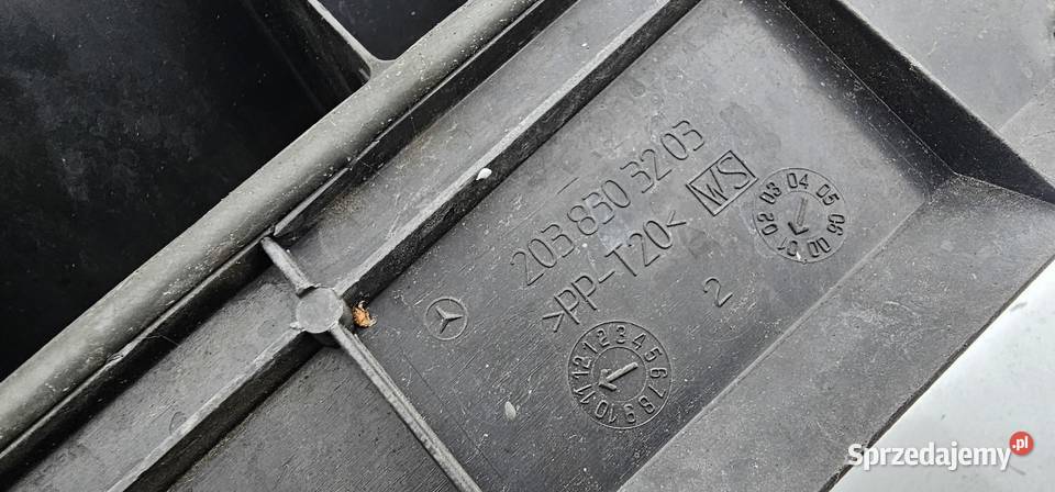 Obudowa filtra kabinowego mercedes w203 wielkopolskie Zbąszyń