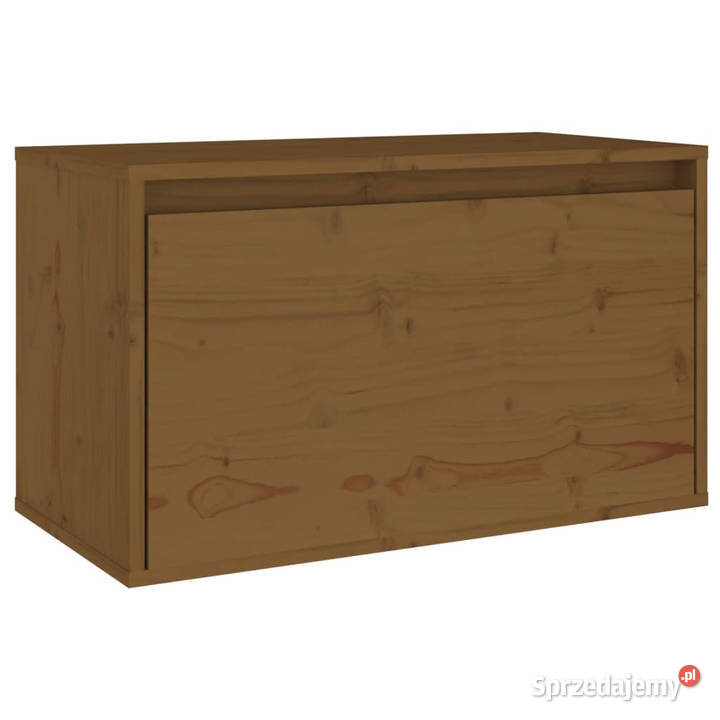 Szafka ścienna miodowy brąz 60x30x35 lite drewno Warszawa