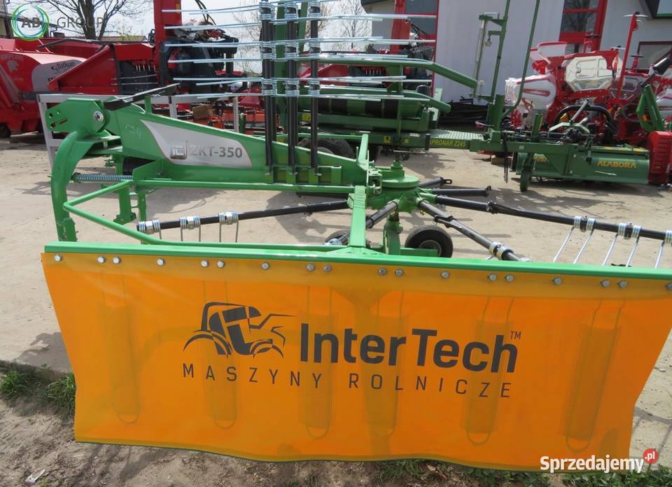 InterTech zgrabiarka karuzelowa ZKT350 35 m Rzędziany sprzedam