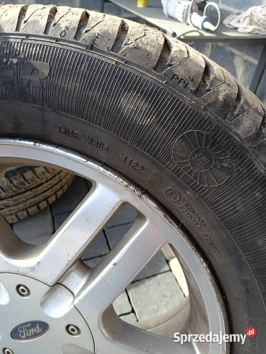 Sprzedam alufelgi 15 z oponami do ford 4x108 Wiewiórów