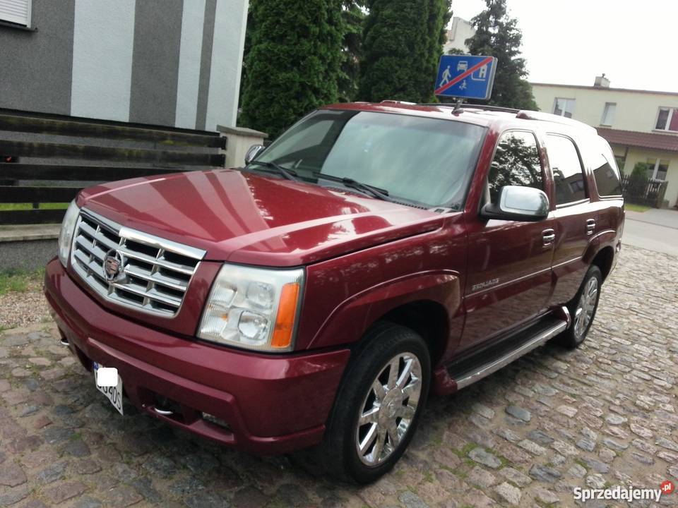 CADILLAC ESCALADE 6LGAZ 44 CHROMY 20KOŁA 356KM Motoryzacja Poznań sprzedam