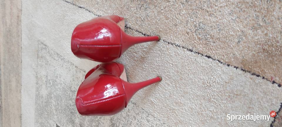 piękne i seksowne czerwone czółenka Warszawa