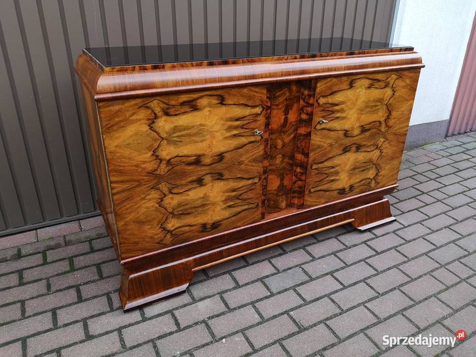 Komoda Pomocnik ARTDECO Orzech Stara Antyk wielkopolskie Swarzędz