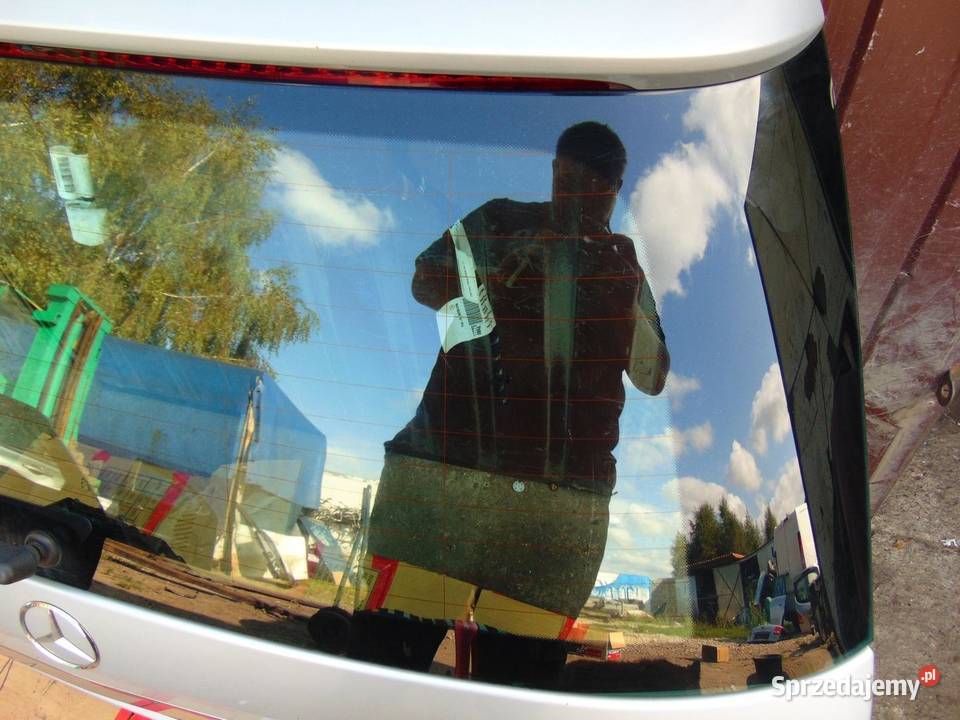 KLAPA TYLNA SZYBA MERCEDES W212 KOMBI 775 Części samochodowe