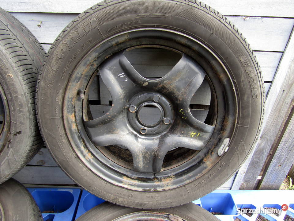 KOŁA STALOWE 19555R16 RENAULT CLIO IV 16 ET44 Mysłaków