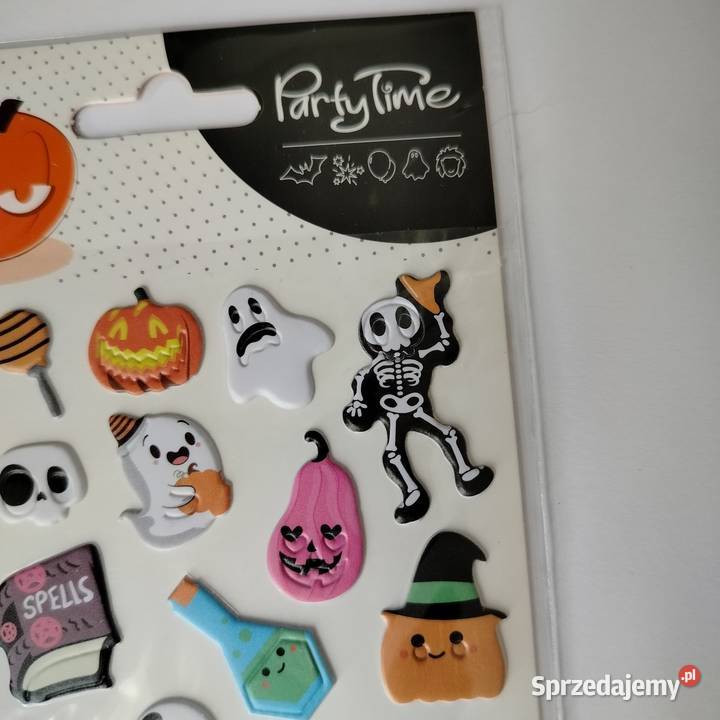 Naklejki 28 sztuk PartyTime halloween stickers Suwałki