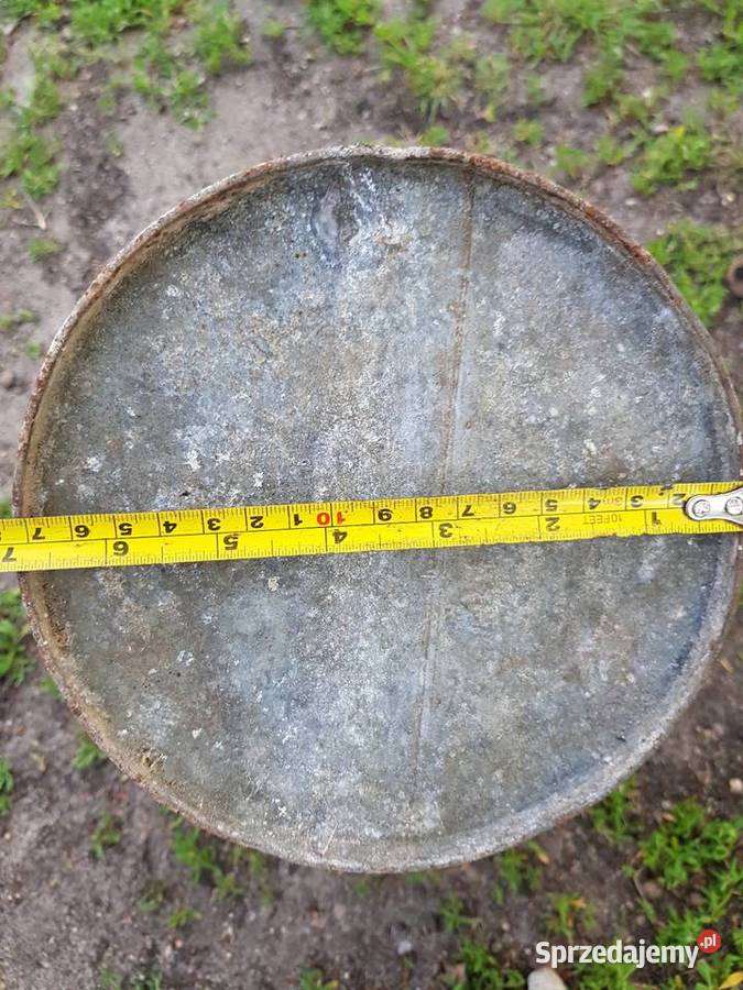 PrzedwojennaZabytkowa sygnowana duża olejarka