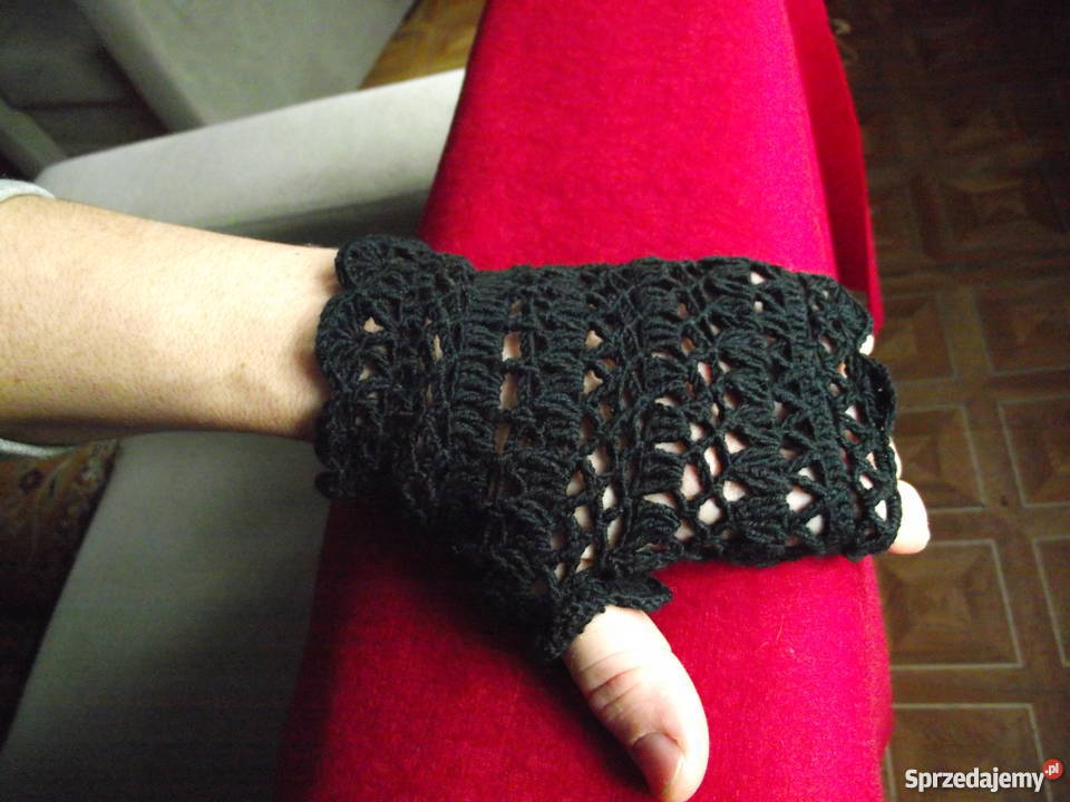 BIŻUTERYJNE BAWEŁNIANE MITENKI AUTORSKIE Piła sprzedam