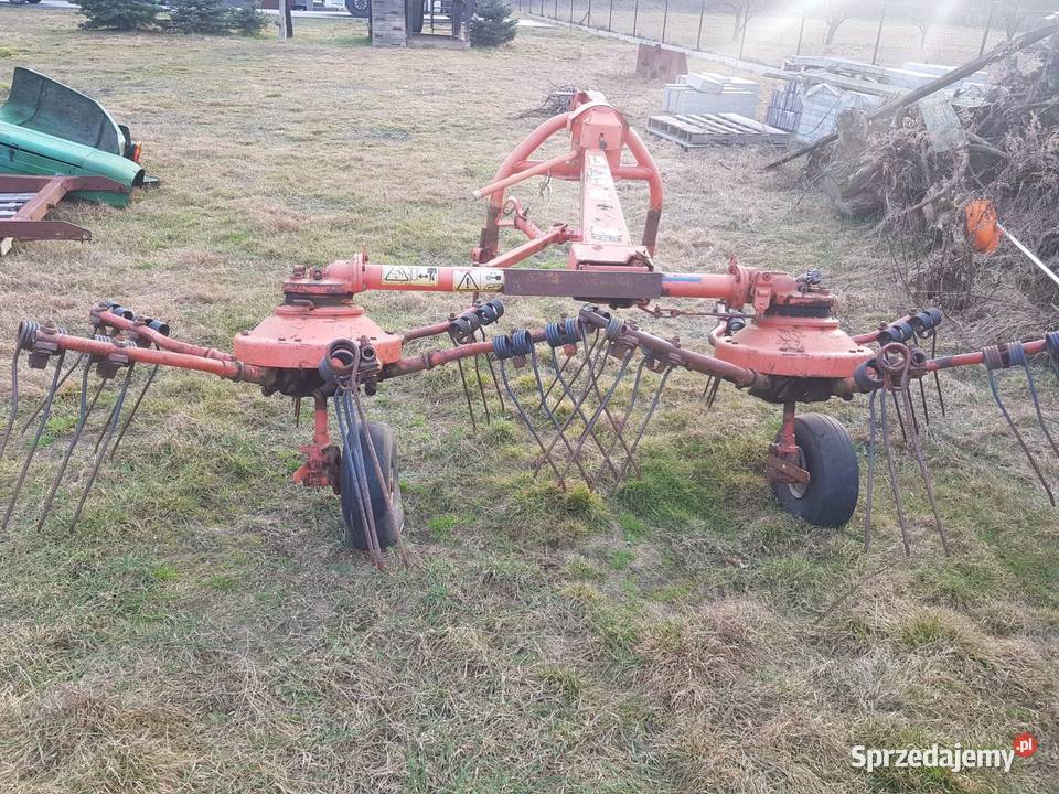 Zgrabiarko Przetrząsarka KUHN grs25 uszkodzona Ossa