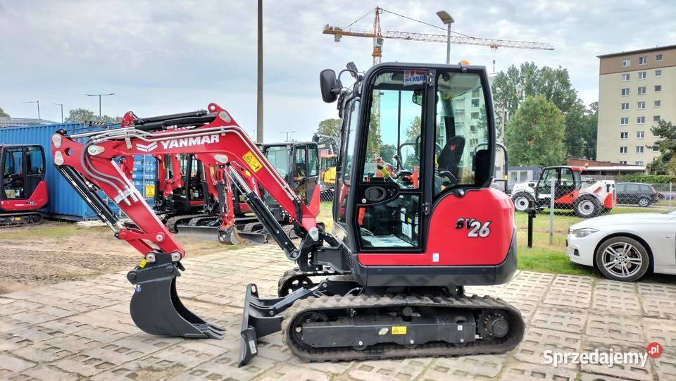 MINIKOPARKA YANMAR SV26 PREMIUM nowa 2022 reki Lublin sprzedam