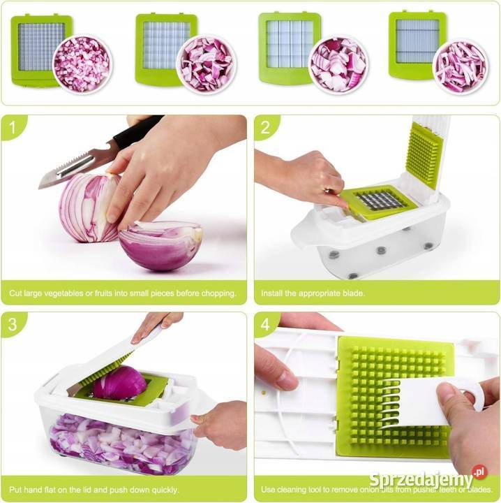 Szatkownica siekacz krajalnica do warzyw owoców osobowe
