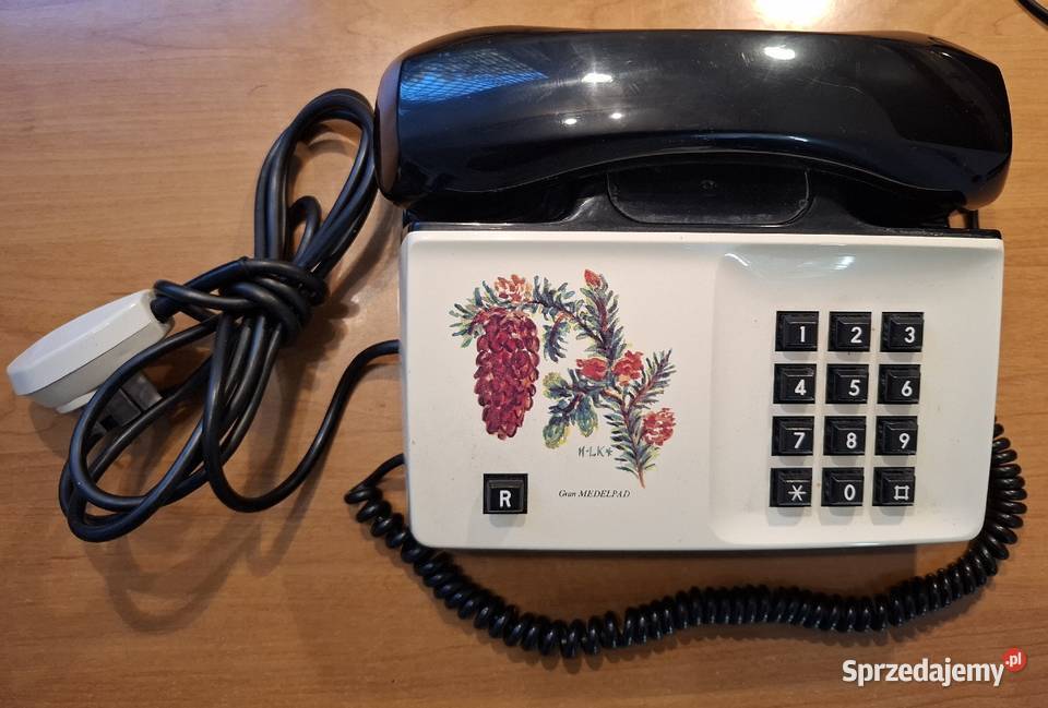 Telefon retro tulipan zachodnia produkcja Telefony przewodowe Lublin
