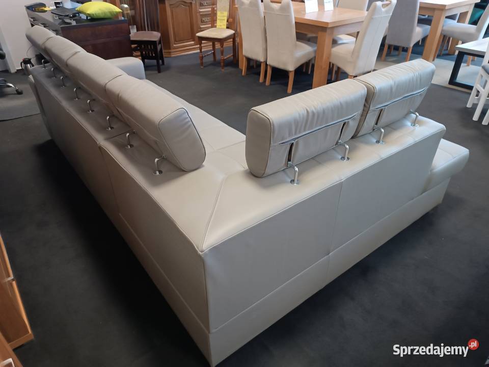 Nowy Narożnik ATLANTA 280x190 100 SKÓRA Kolor do Olesno