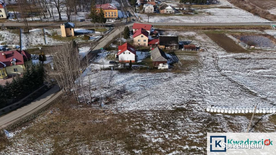 Grunt 1470m2 Bzianka 25m sprzedam