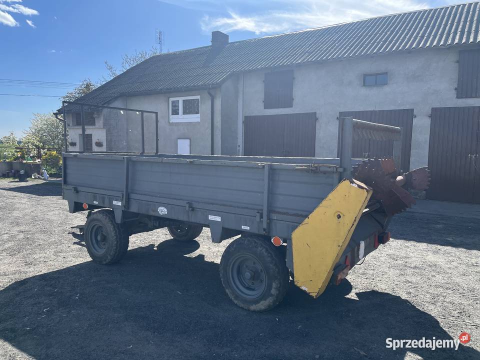 Rozrzutnik obornika Agromet 1990 nieuszkodzony Sieradz