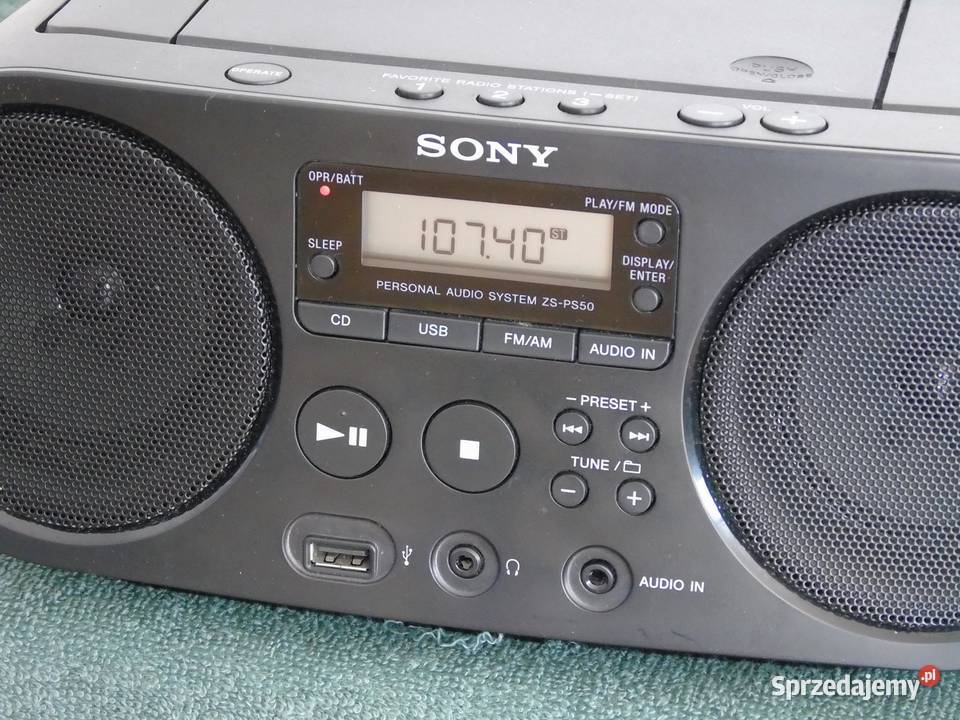 Zestaw audio Sony CD USB radio AUX WYSYŁKA