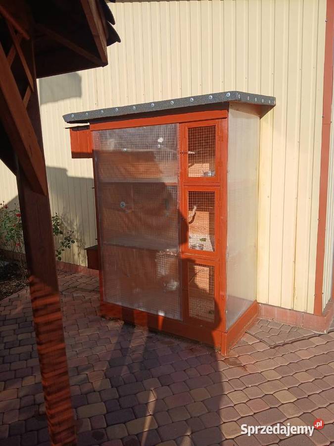 Woliera z papugami okazja Zgórze