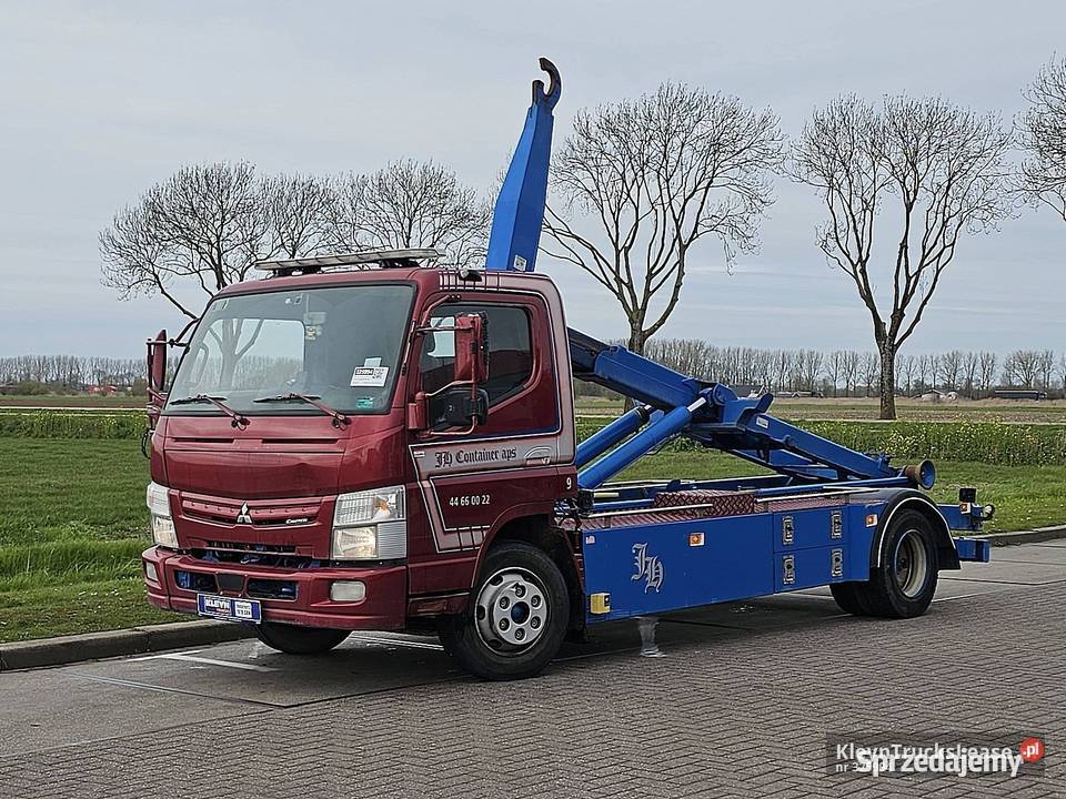 Fuso CANTER 9C18 HIAB 8T HOOKLIFT hakowiec 4x2