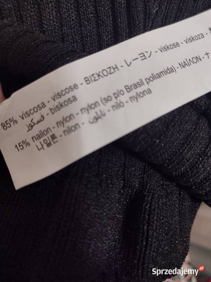 36S ZARA Ekskluzywna bluzka dzianinowa z Madrytu Kraków