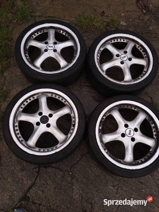 Felgi intra 4x100 vw golf 3 17 20540r17 opony Rok produkcji 2000 Koła i felgi zachodniopomorskie Stargard