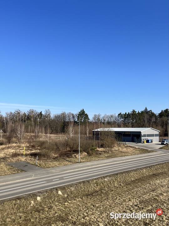 Działka usługowa szambo Olsztyn