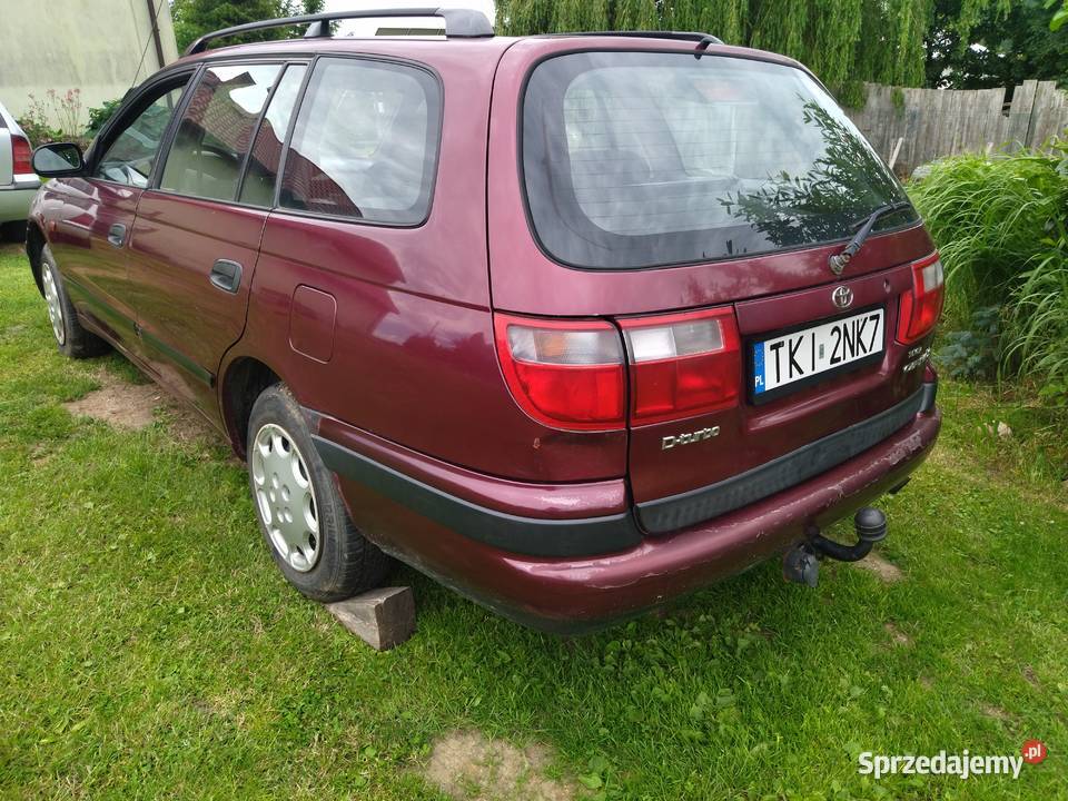 Toyota Carina E 20 TD kombi 97 r uszkodzony świętokrzyskie Rudki