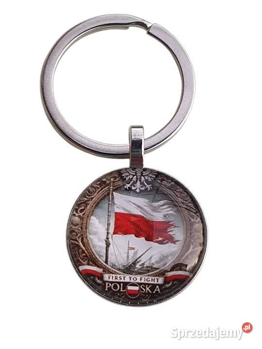 Brelok Patriotyczny First to Fight Polska do Cieszyn