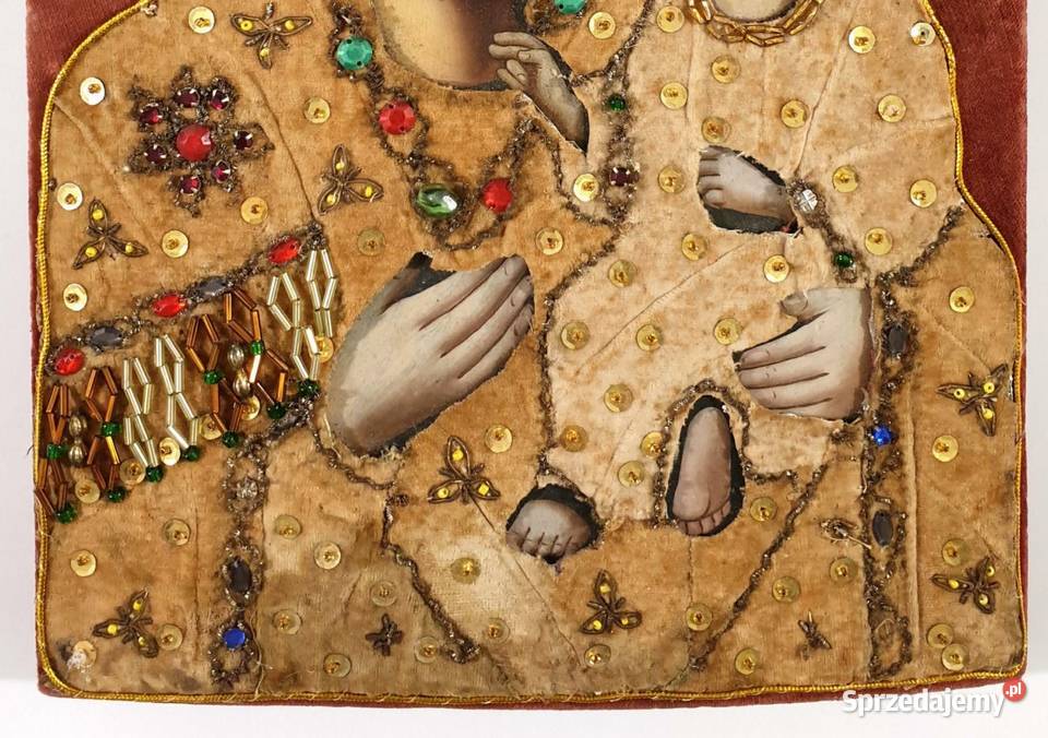 Ikona Matka Boża Tychwińska Ukraina 0213 Warszawa sprzedam