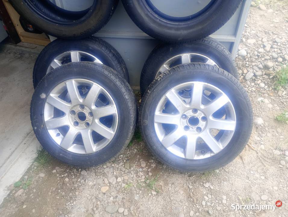 Sprzedam ładne felgi aluminiowe z oponami małopolskie Czchów