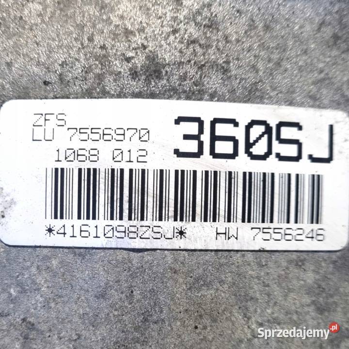 SKRZYNIA BIEGÓW 7556970 BMW E60 E61 25 D DIESEL Skrzynie biegów manualne Części samochodowe Chełm